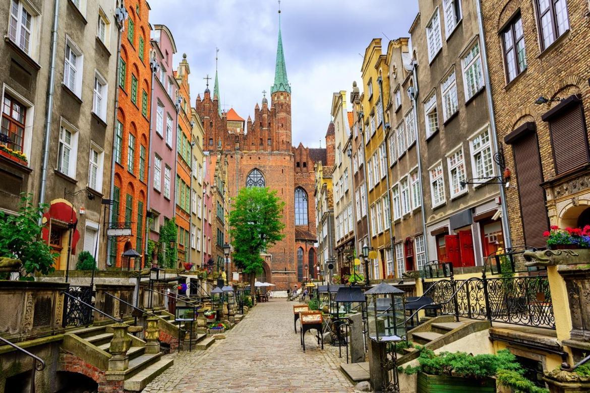 Swish Apartment -10 Min To Old Town Gdansk,Pkp & Shopping Mall 外观 照片